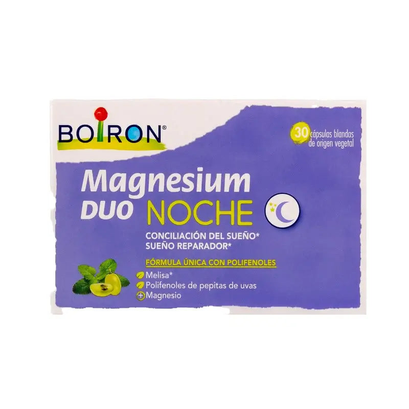 BOIRON Magnesium Duo Night, 30 capsules