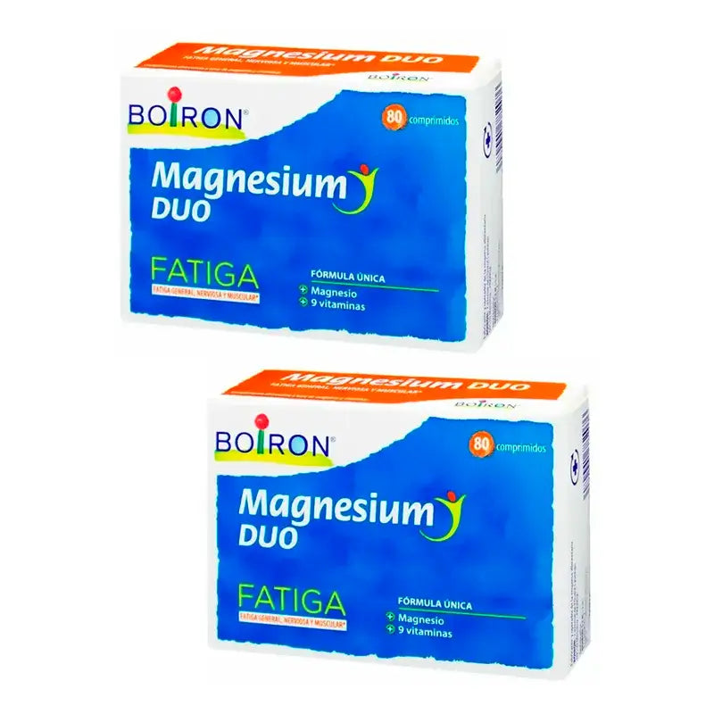 BOIRON Magnesium Duo Pack 2 x 80 Tablets