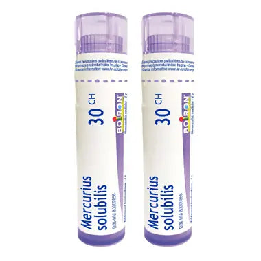 BOIRON Mercurius Solubilis 30 Ch Granules 2 Tubes
