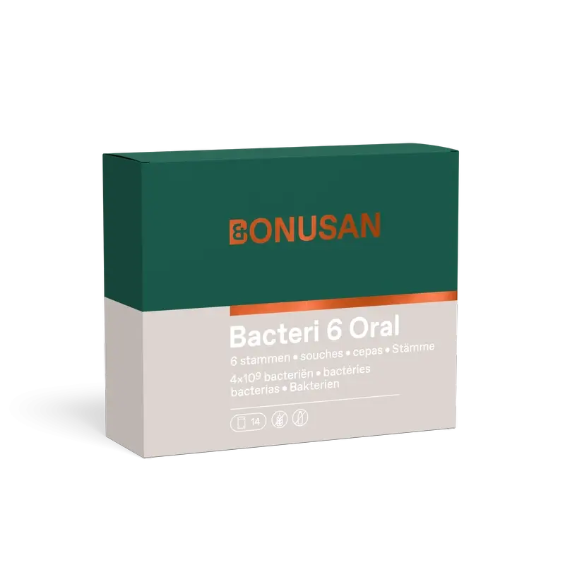 Bonusan Bacteri 6 Oral , 2X14 Envelopes