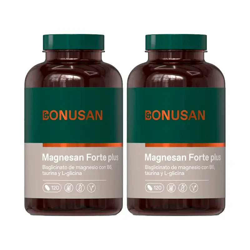 Bonusan Magnesan Forte Plus Pack 2 x 120 tablets