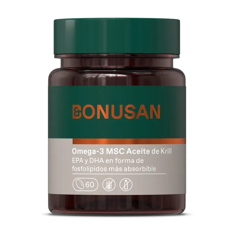 Bonusan Omega-3 Krill Oil , 60 pearls