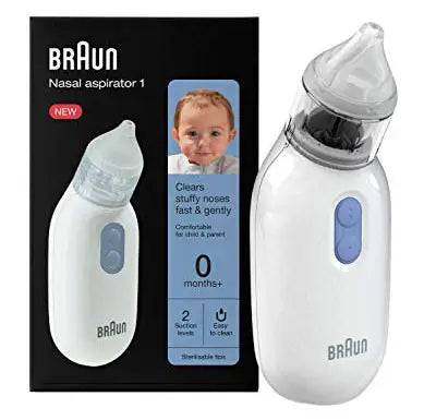 BRAUN Electric nasal aspirator 2 suction levels