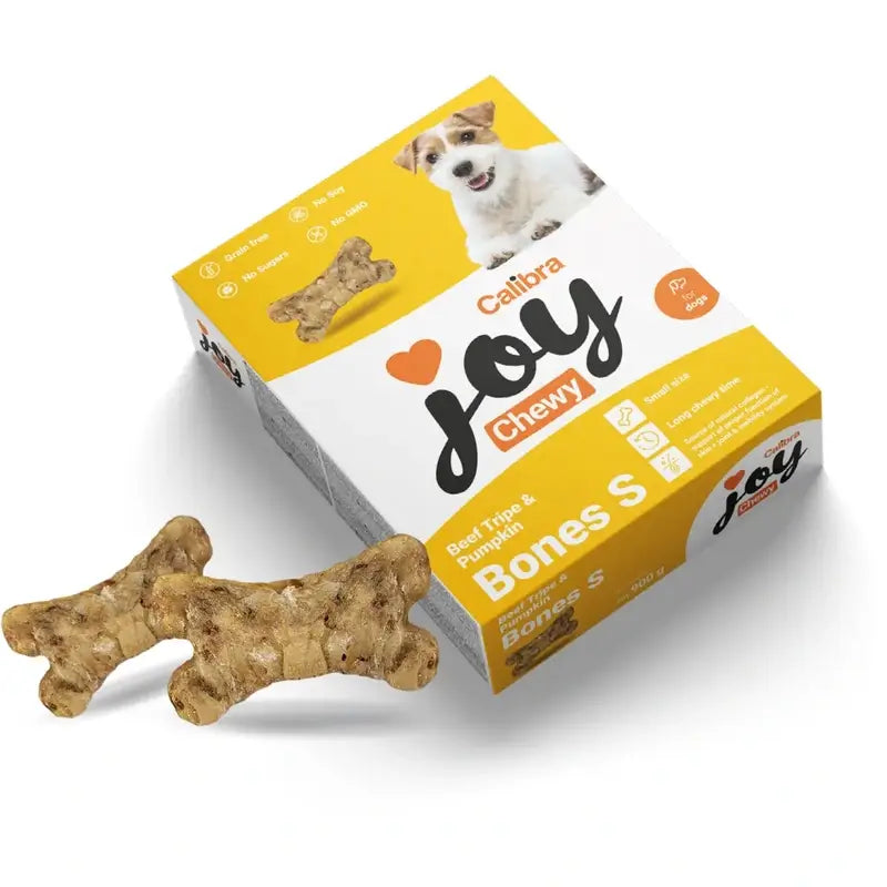 Calibra Joy Dog Chewy Bone S Gut & Pumpkin, 40 pcs X 900 Gr