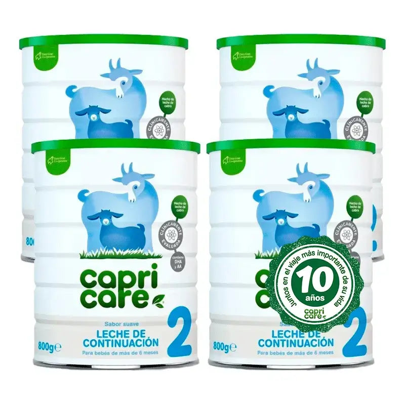 Capricare 2 Milk Formula, Pack 4 X 800g