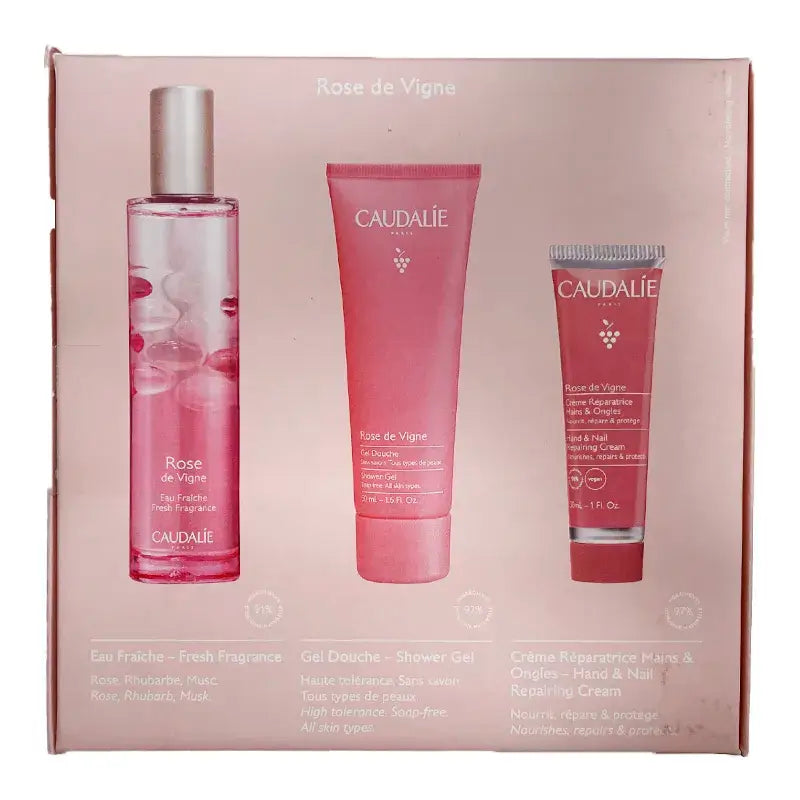 Caudalie Rose De Vigne Refreshing Water Box