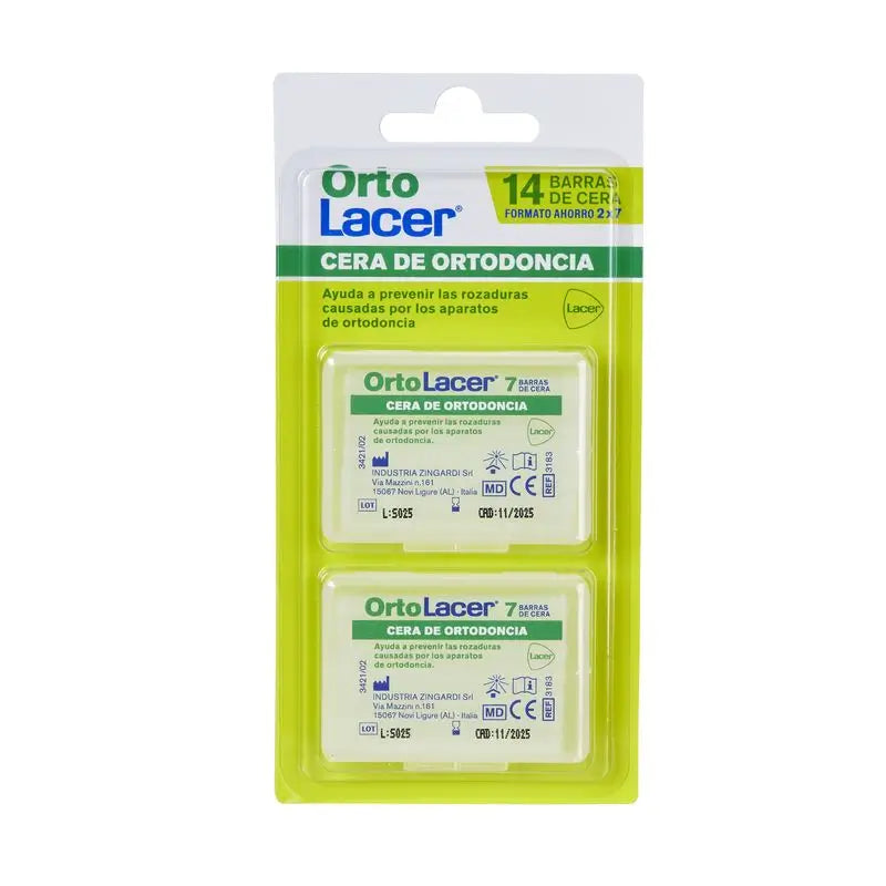 Lacer Ortolacer Duplo Wax 14 Bars