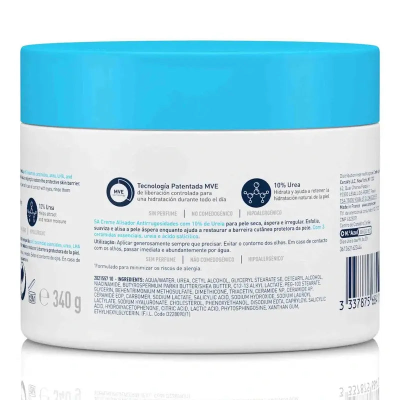 CeraVe Anti-Roughness Smoothing Cream, 340 ml