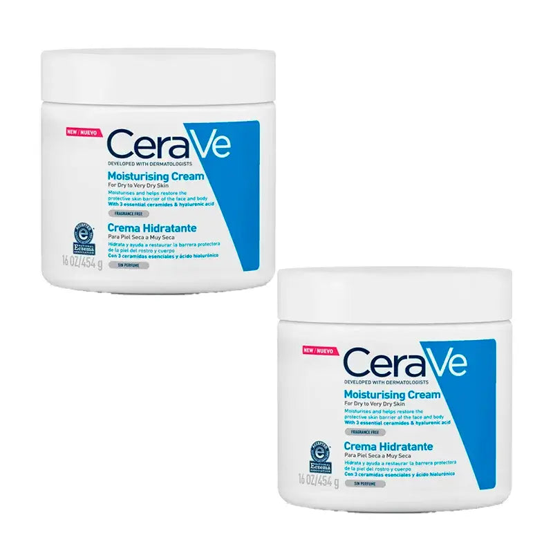 CeraVe Duplo Moisturising Cream, 2X454 Gr