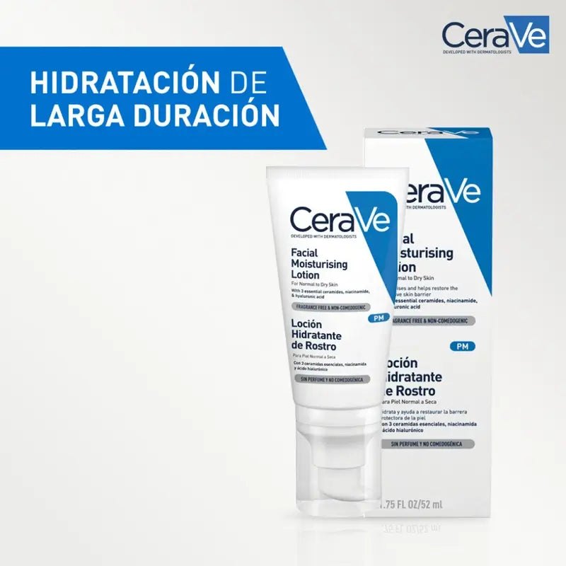 CeraVe Face Moisturising Lotion, 52 ml