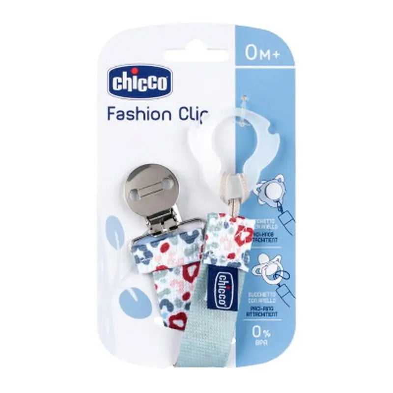 Chicco Fashion Pacifier Clip Green
