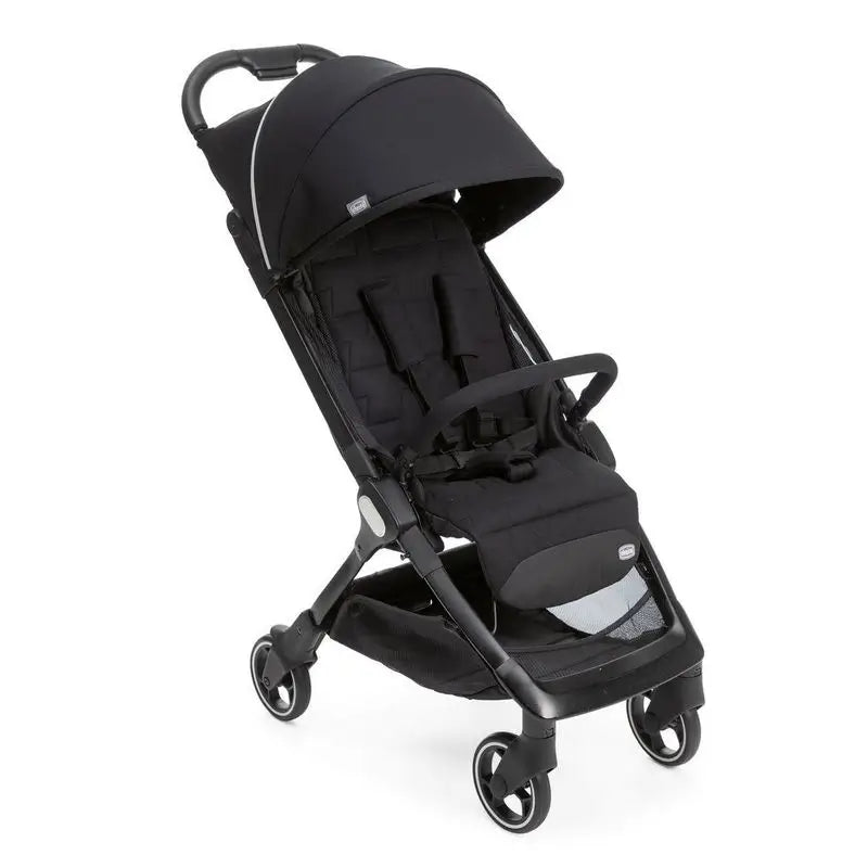 Chicco black stroller shop