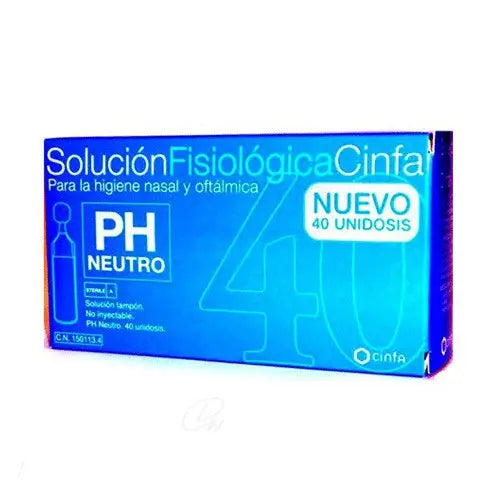 Cinfa Physiological Solution Single Dose 5 ml 40 units