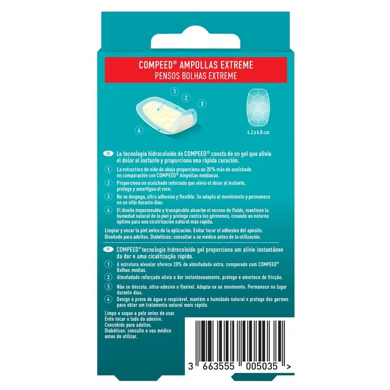 Compeed Extreme Blisters, 10 units