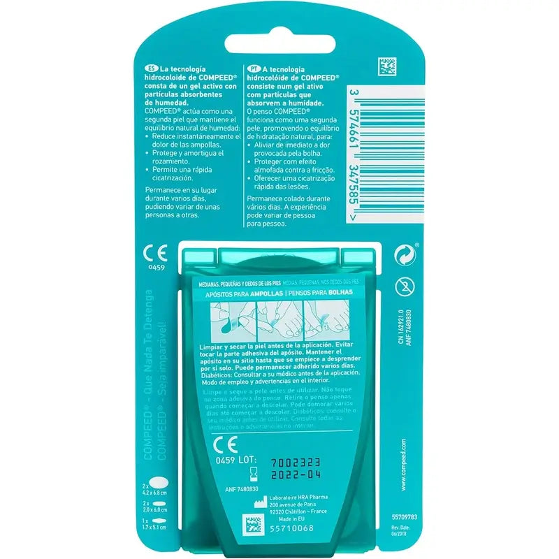 Compeed Pack Mixed Blisters 5 units