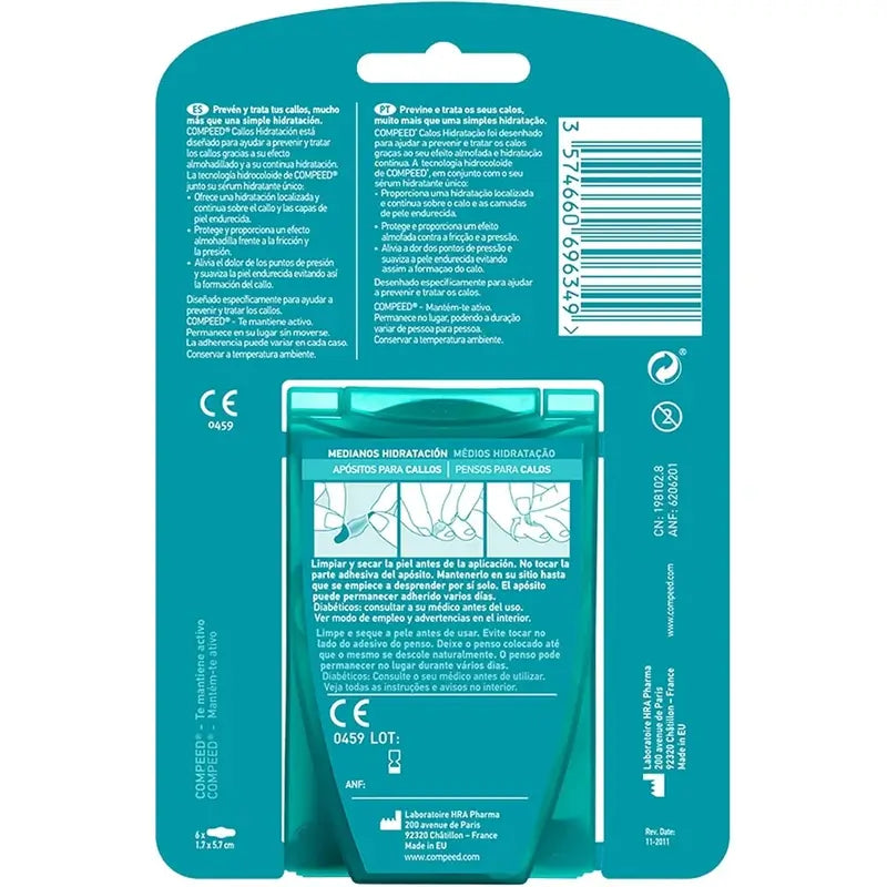 Compeed Calluses Protection Medium 10 units