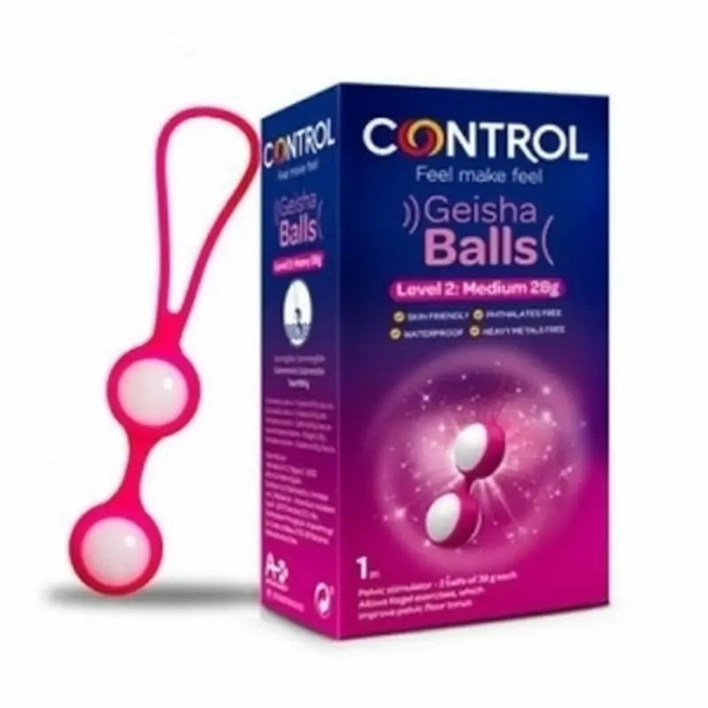 Control Geisha Balls Nivel Ii, 2x28 gr