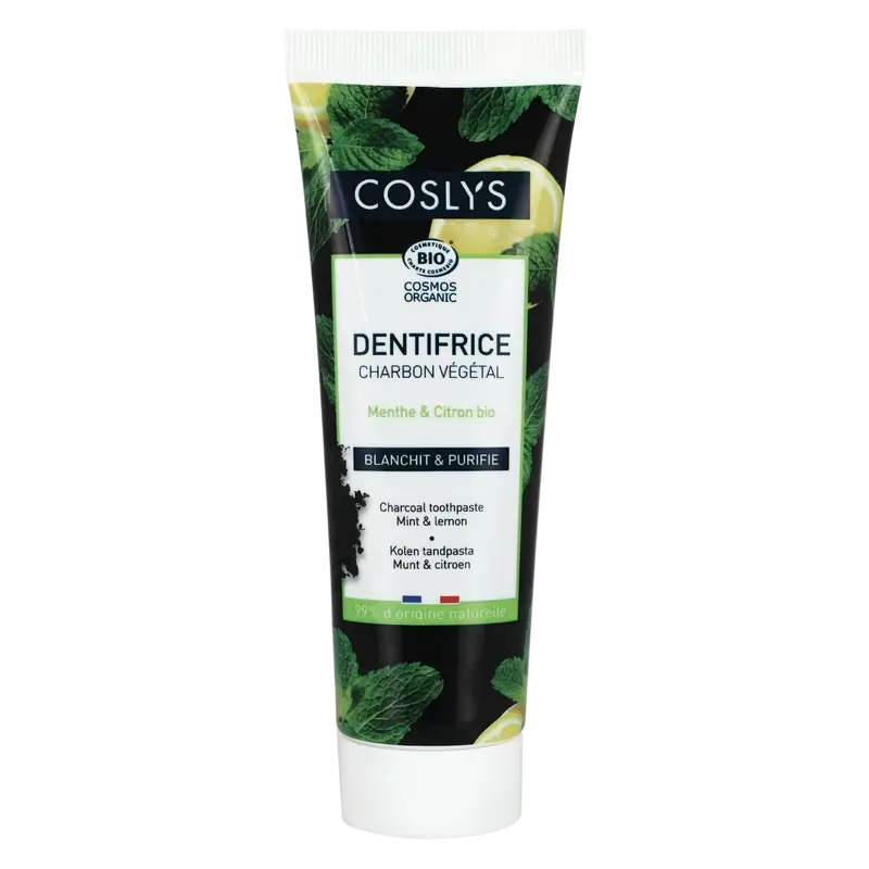 Coslys Toothpaste Charcoal , 1000 ml