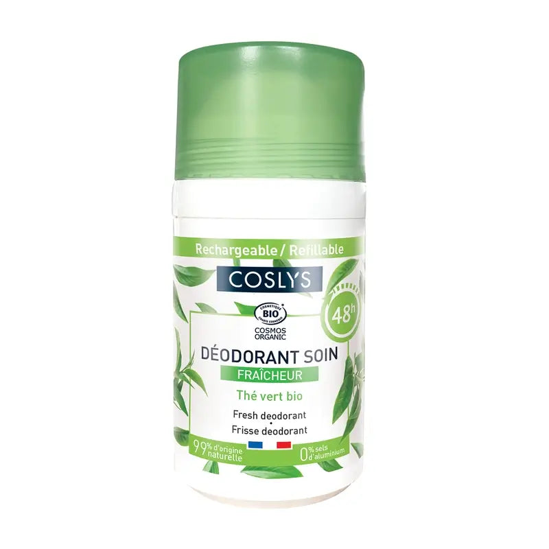 Coslys Freshness Deodorant (Green Tea + Aloe Vera) , 1000 ml