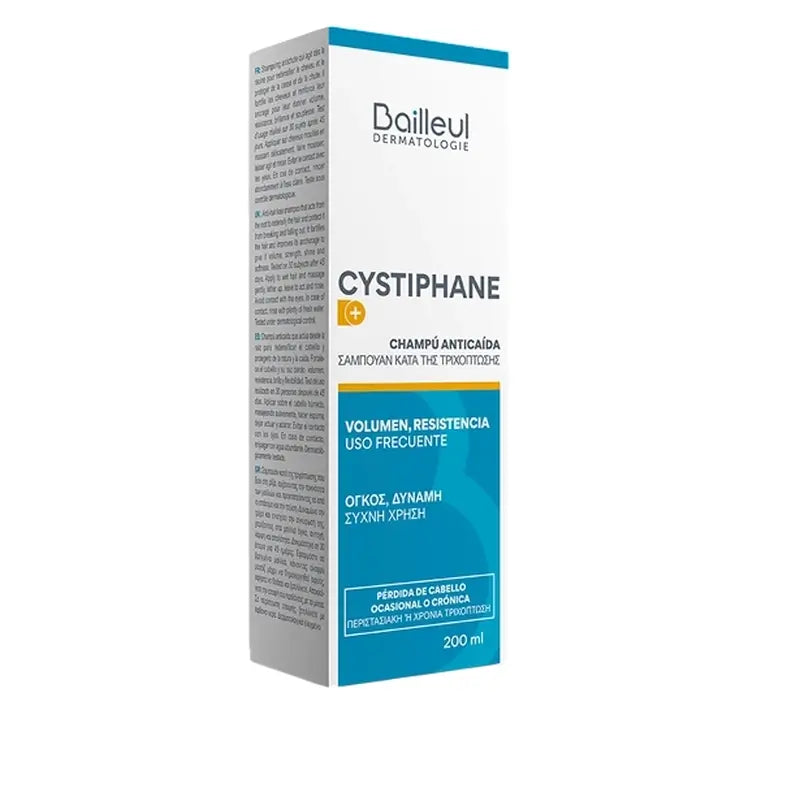CYSTIPHANE Biorga anti-hair loss shampoo 200 ml