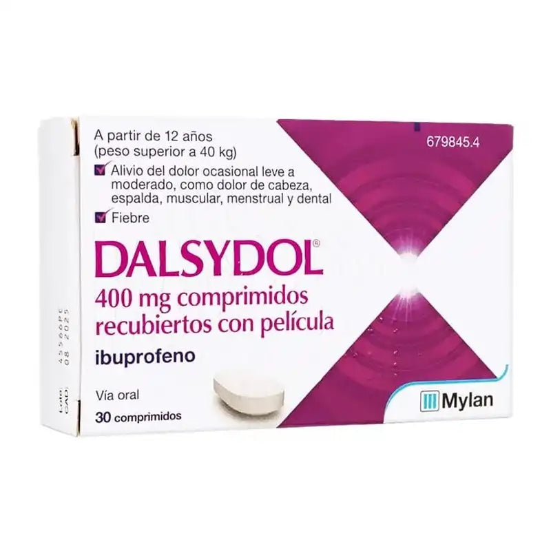 Dalsydol 400 mg, 30 Film-coated Tablets