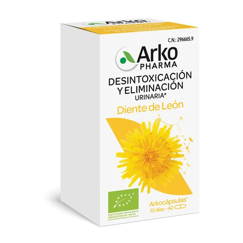 Arkocápsulas Dandelion Bio 42 Capsules Arkopharma