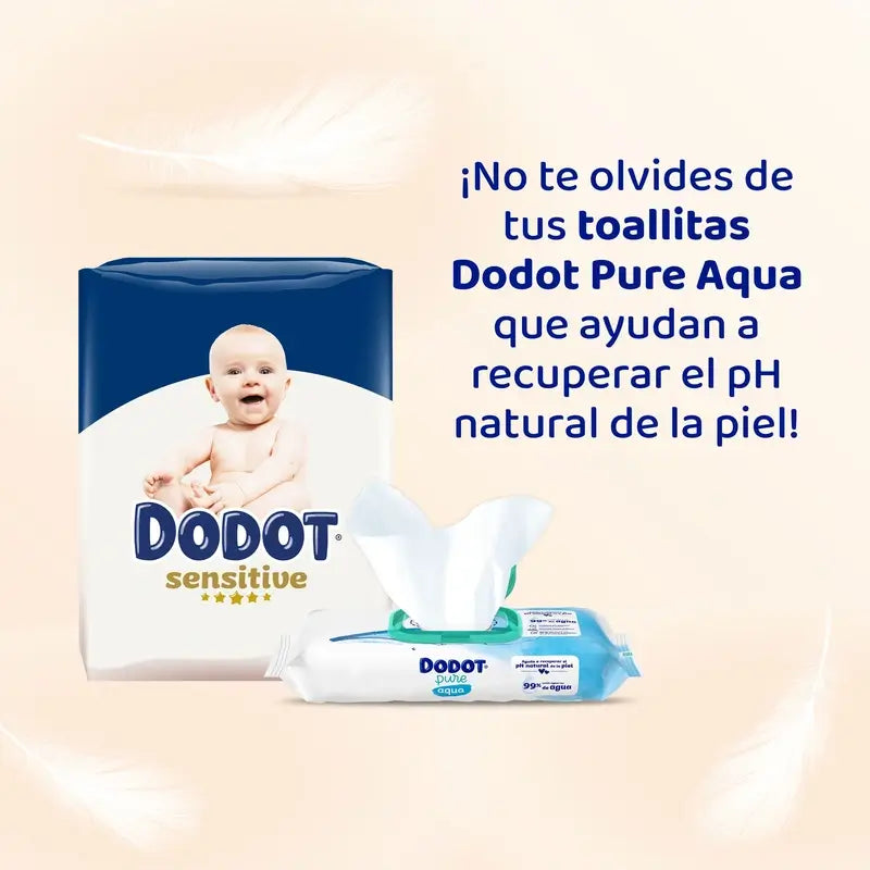 Dodot Sensitive Size 1, 2kg-5kg, 90 Nappies
