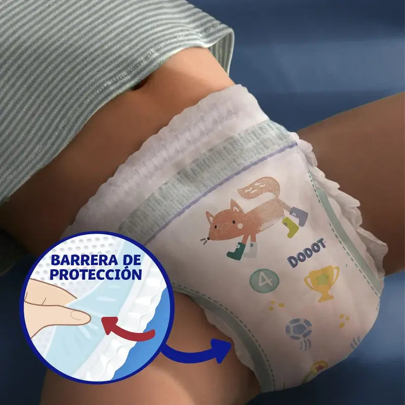 Dodot Pants Panty Size 7, 38 Diapers