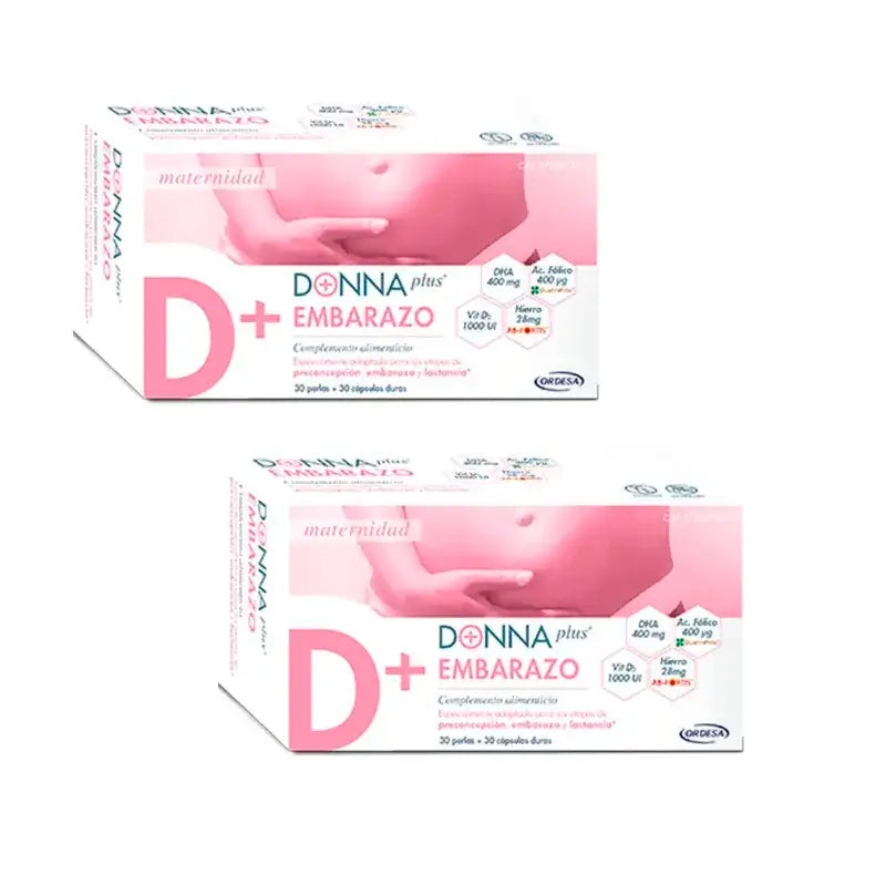 DonnaPlus Pregnancy Pack 2 x 30 + 30
