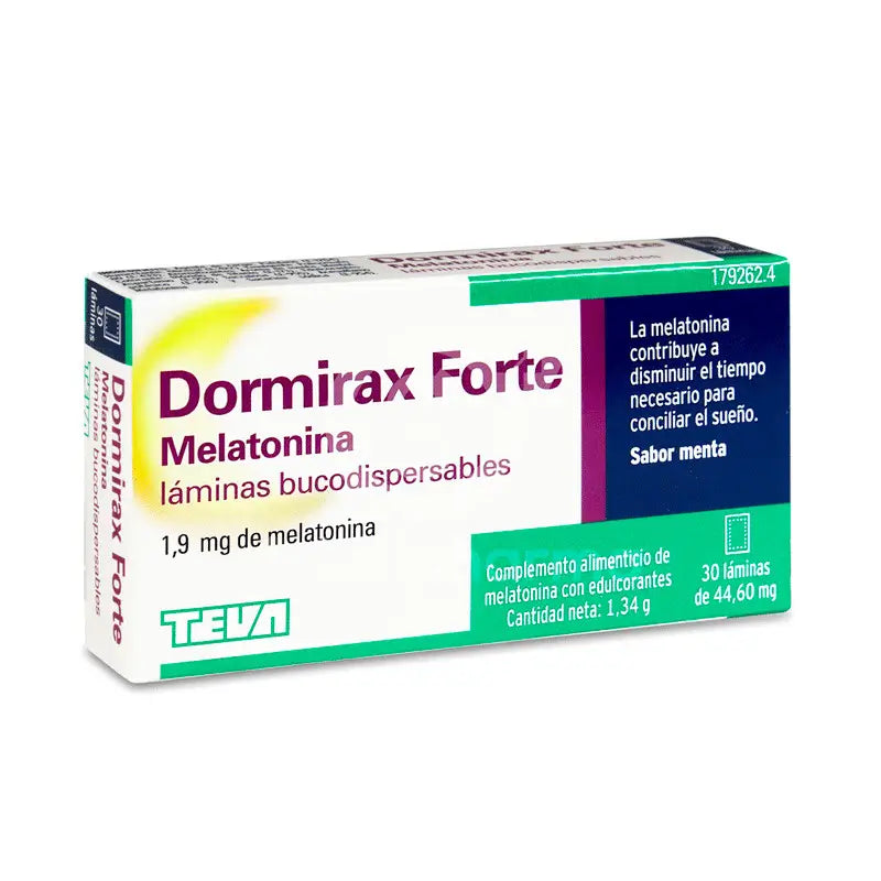 Dormirax Forte Melatonin Bucodispersible Tablets, 30 Tablets