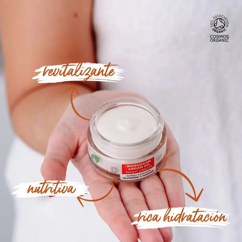 Dr.Organic Argan Oil Night Cream Normal To Dry Skin, 50 ml