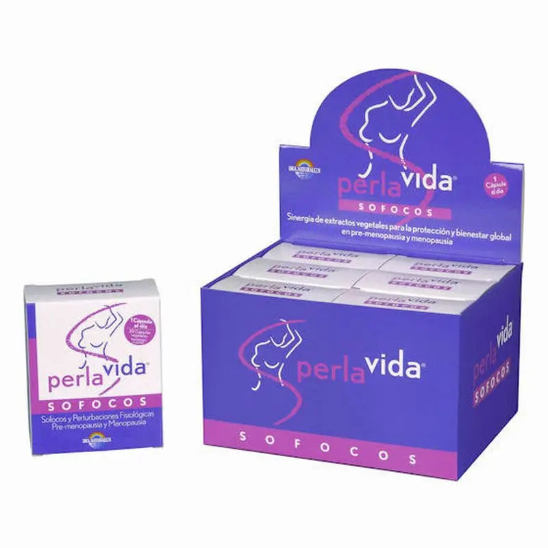 Dra Natura Perlavida Sofocos , 30 cápsulas