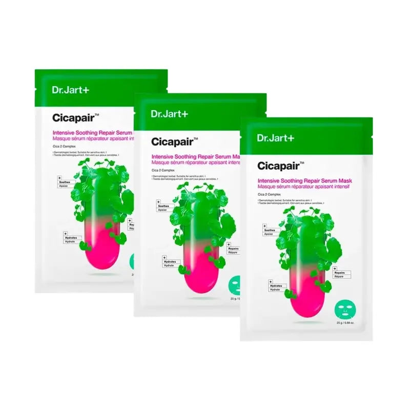 Dr.Jart+ Soothing Repairing Sheet Mask, 3X25 Gr
