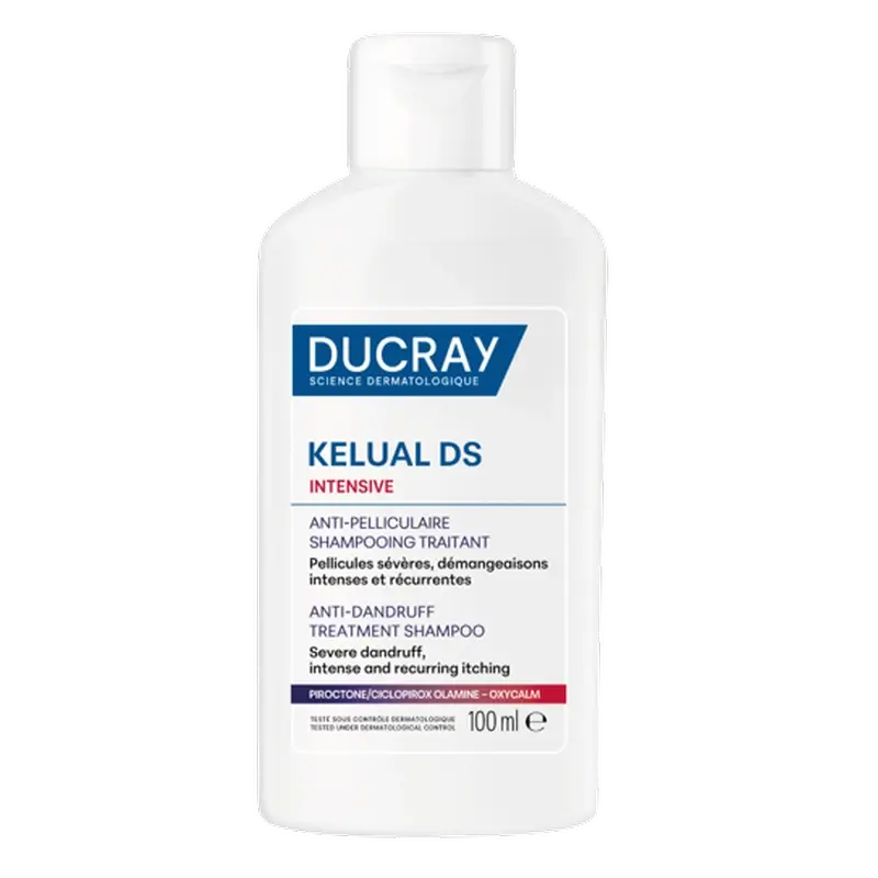 Ducray Kelual Ds Intensive Anti-Dandruff Treatment Shampoo, 100 ml