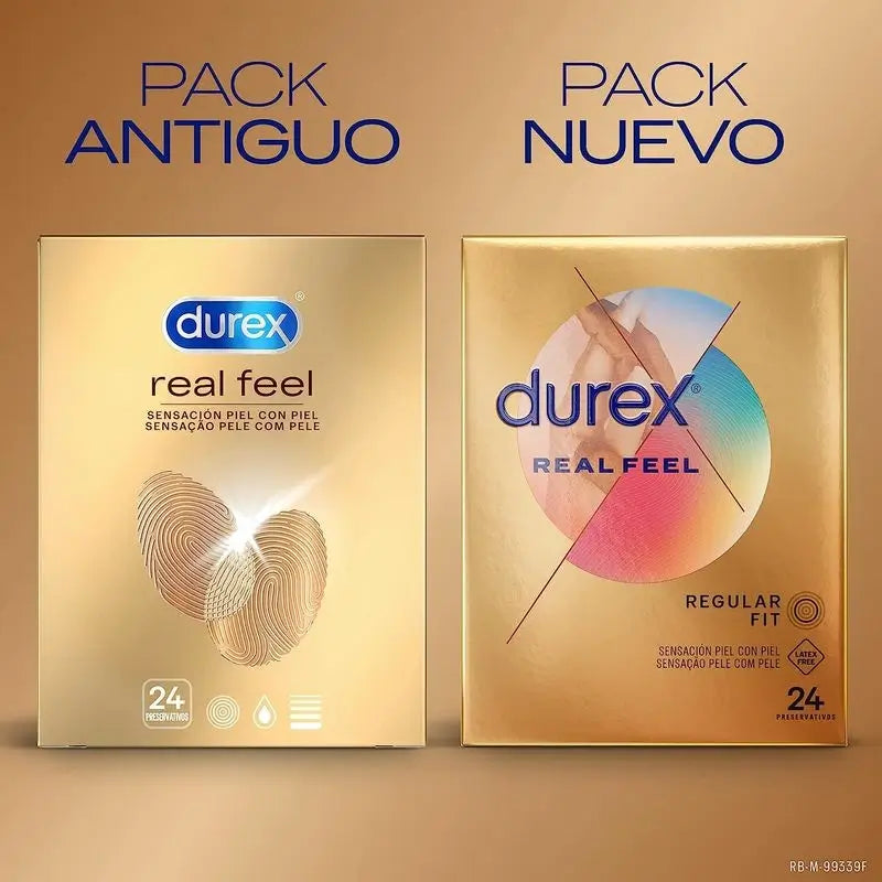 Durex Real Feel Condoms 24 pieces