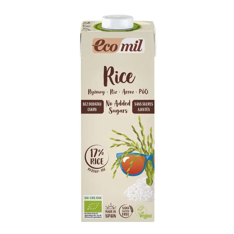 Ecomil Rice No Added Sugars, 1 l