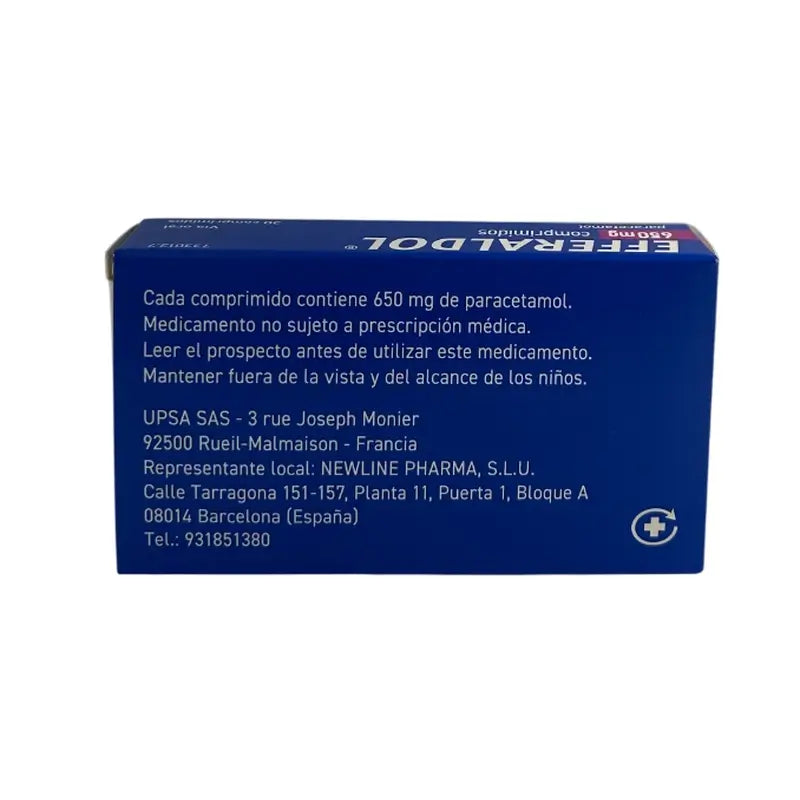 Efferaldol 650 mg, 20 tablets