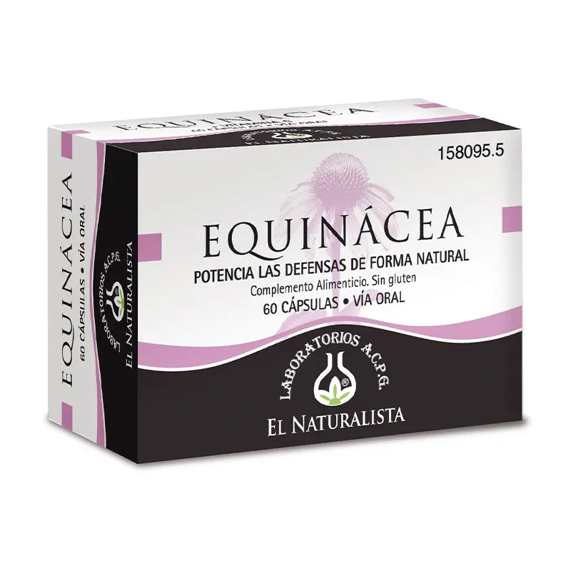 El Naturalista Equinacea con Vitamina C 60 cápsulas