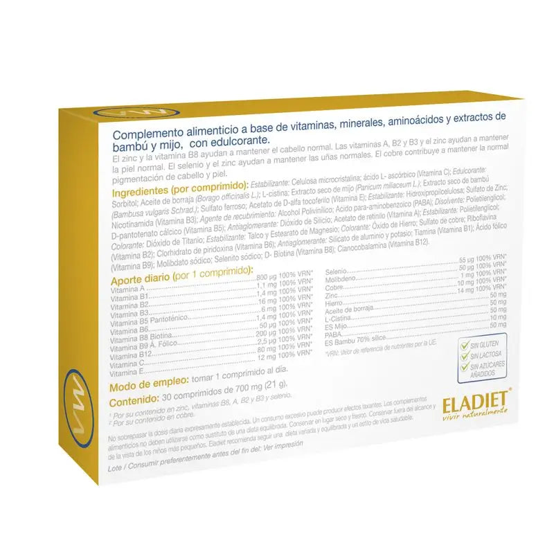 Eladiet Vitawoman Hair, Skin and Nails 30 tablets