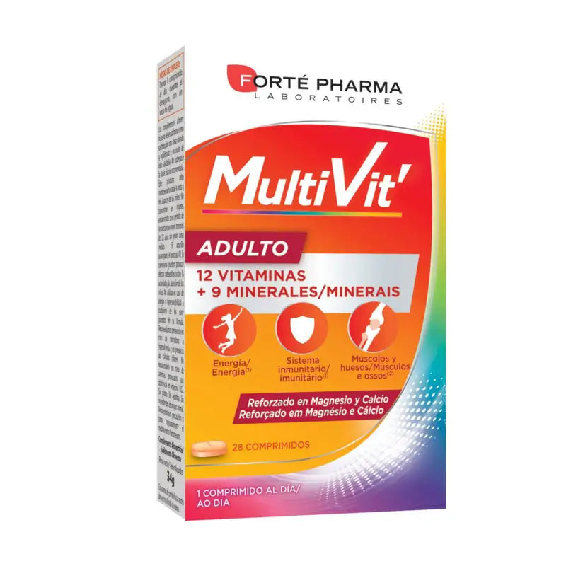 Forte Pharma Energy Multivitamins Adult 28 tablets