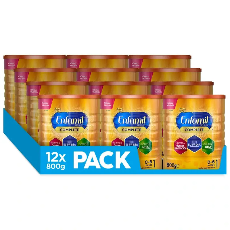 Enfamil Complete 1 Starter Milk, 12 x 800 g