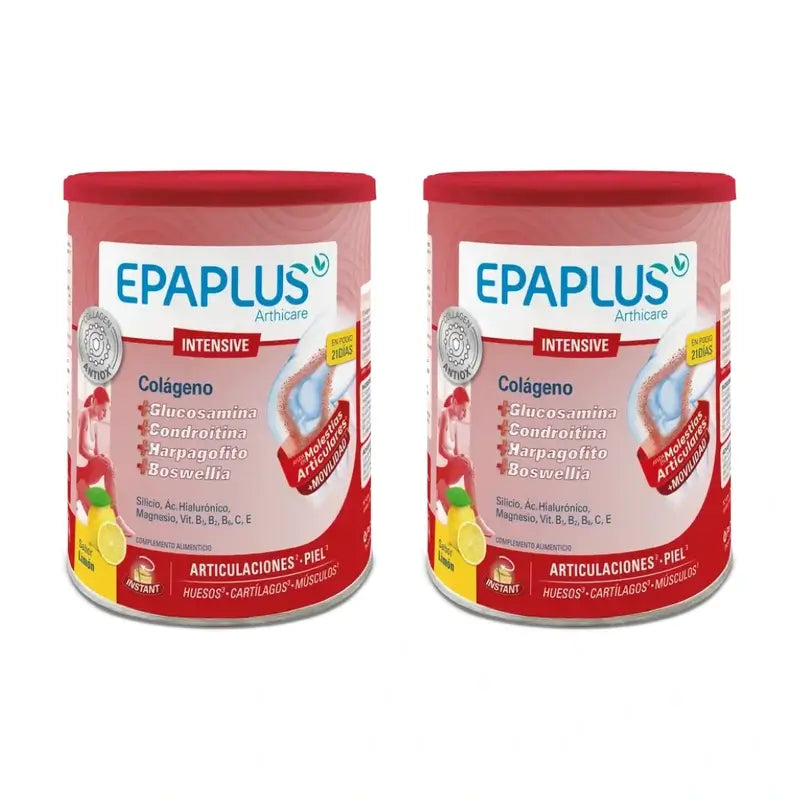 Epaplus Arthicare Intensive Collagen Lemon Flavour, 2X284 Gr