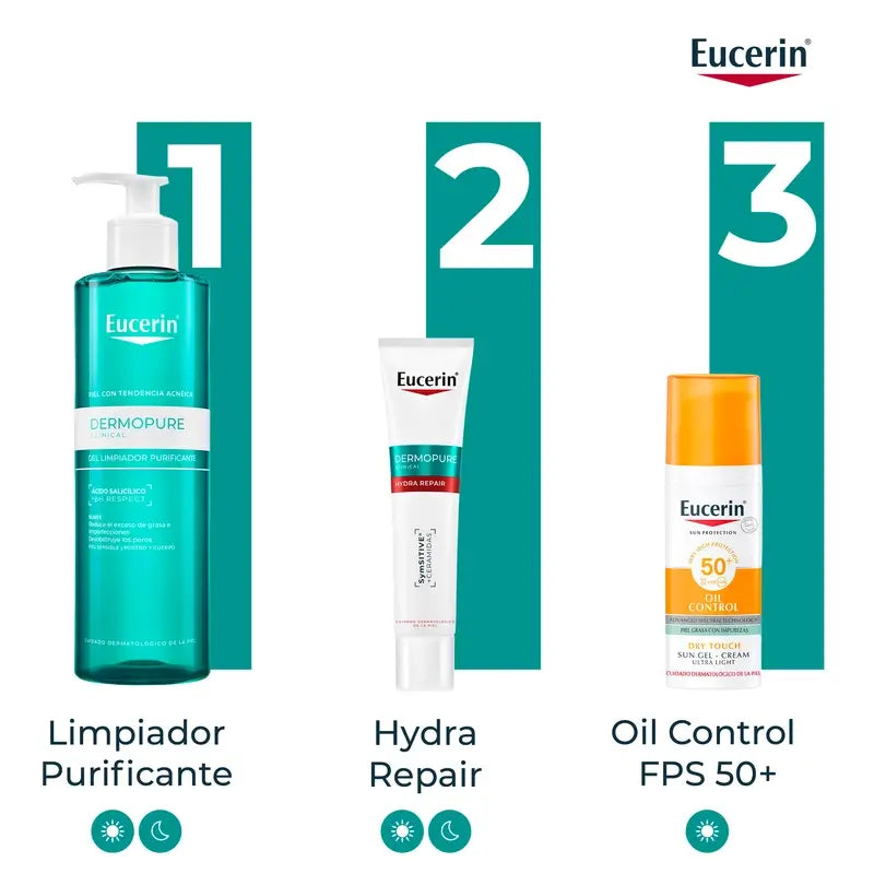 Eucerin Dermopure Oil Control Hydra Repair Coadjuvant, 50 ml