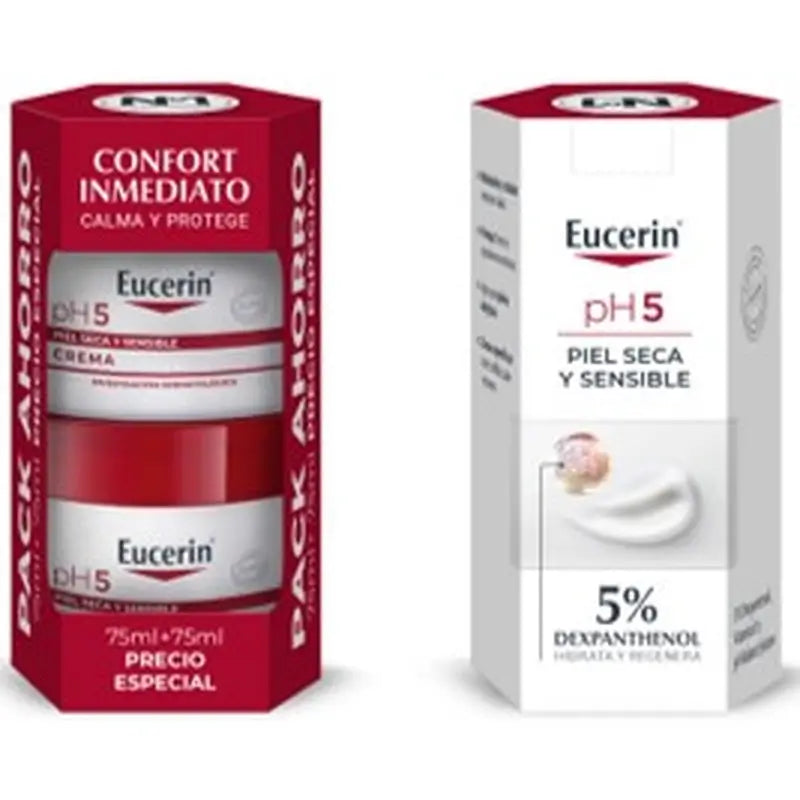 Eucerin pH5 Cream Duplo 2 x 75 ml