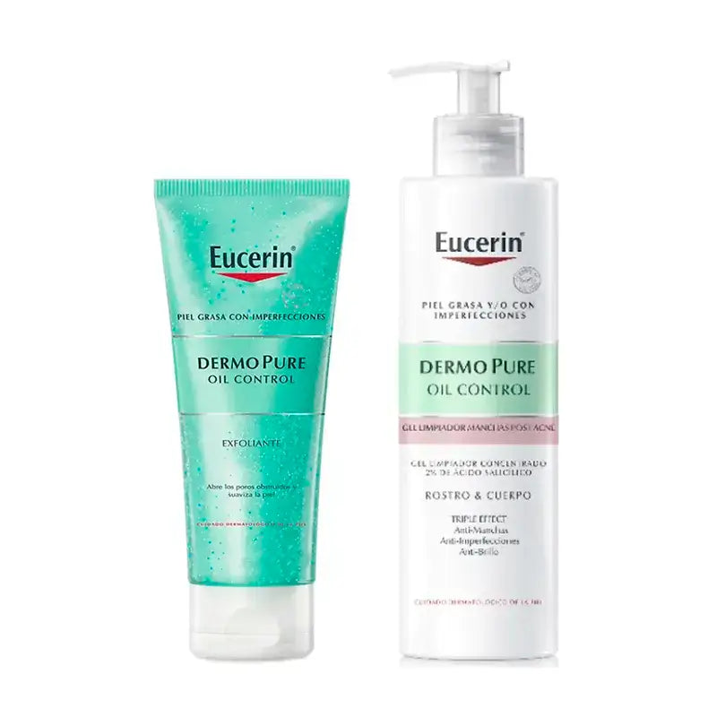 Eucerin Oily Skin Cleansing Routine