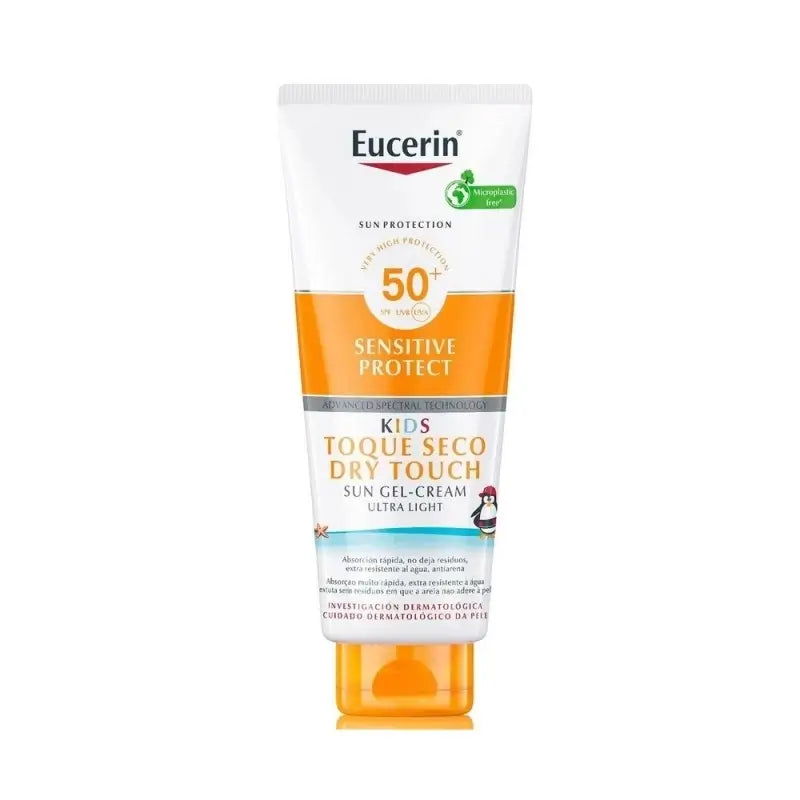 Eucerin Sun Kids Sensitive Protect Gel Cream SPF50+ , 400 ml
