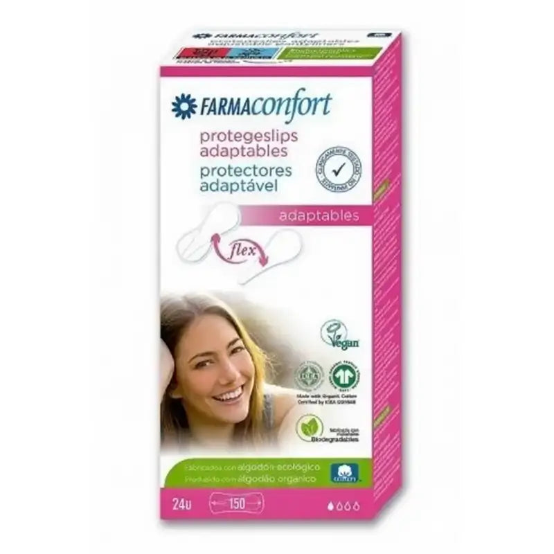 Farmaconfort Protegeslips Adaptables Flex, 24 units