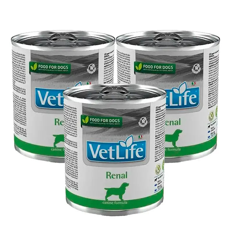 Farmina Vet Life Dog Renal, Pack 3 x Box 6X300Gr