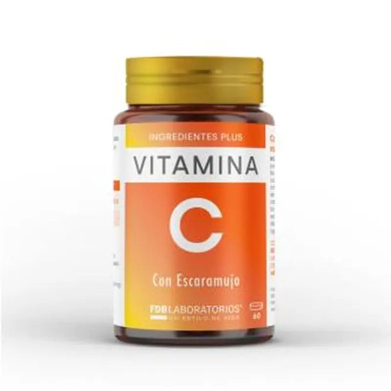Fdb Vitamina C 1000Mg. Con Escaramujo 60Comp.