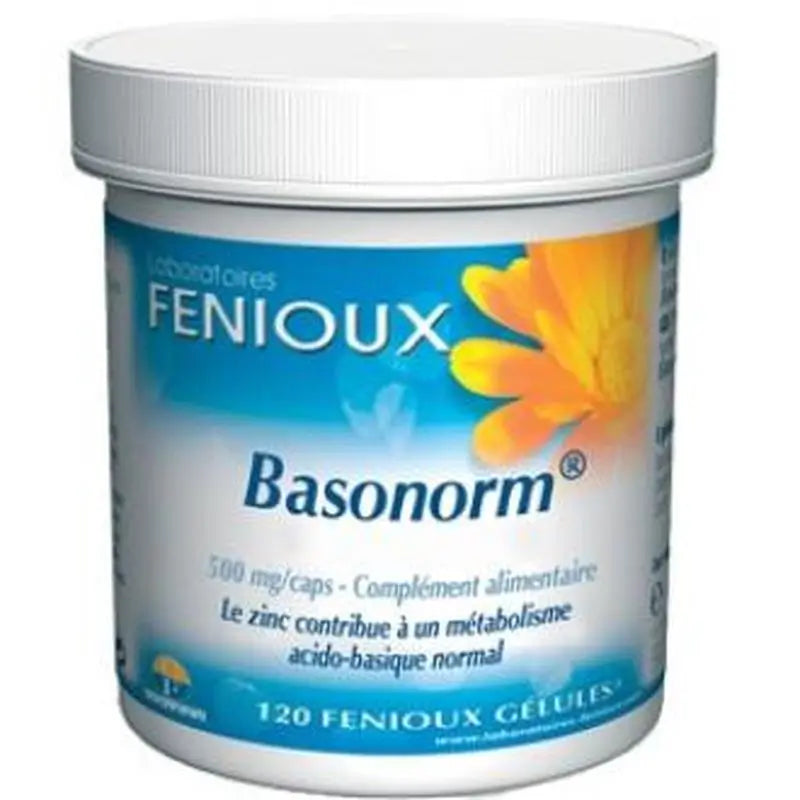 Fenioux Basonorm 500Mg. 120 Cápsulas